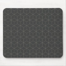 Minimalistisches 3D-Würfelmuster