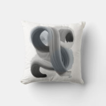 Minimalistisches Abstraktes Artwork-Kissen