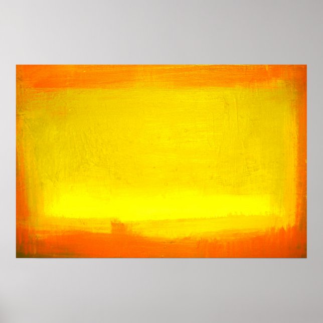 Minimalistisches Abstraktes Kunstposter drucken Poster (Vorne)