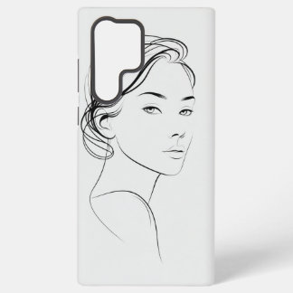 Minimalistisches ästhetisches Handy | FM_CORNER Samsung Galaxy Hülle