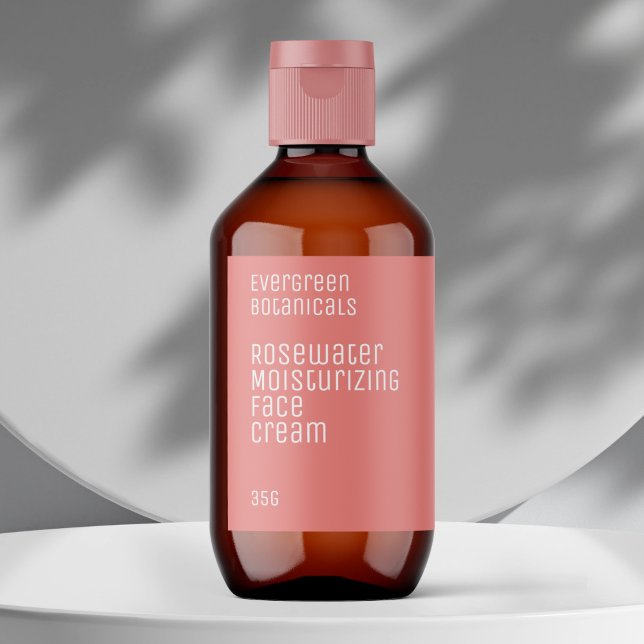 Minimalistisches Beauty-Label - staubige Rose (Von Creator hochgeladen)