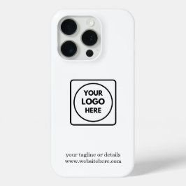 Minimalistisches benutzerdefiniertes Geschäftslogo Case-Mate iPhone Hülle