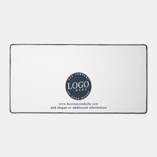 Minimalistisches, benutzerfreundliches Firmenlogo Schreibtischunterlage