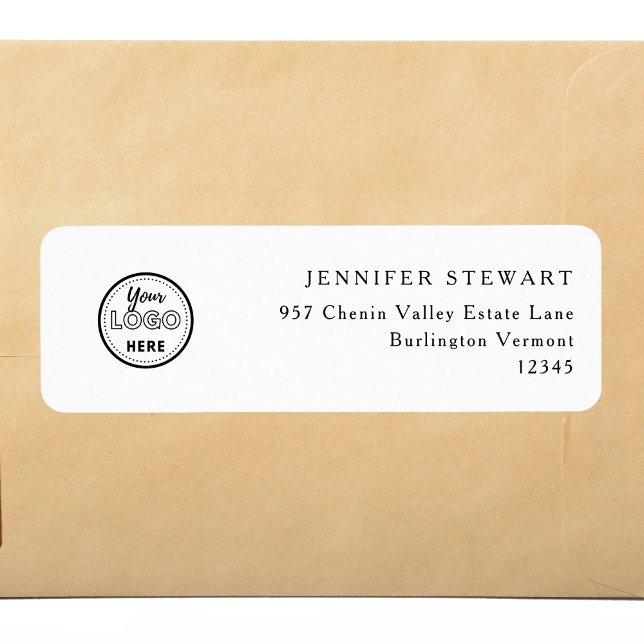 Minimalistisches berufliches Branding-Logo weiß (Von Creator hochgeladen)