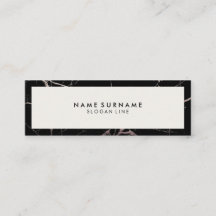 Minimalistisches berufliches schwarzes