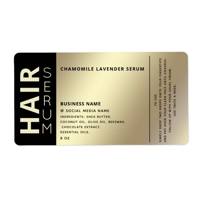 Minimalistisches berufliches Schwarzhaar (Vorne)