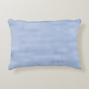 Minimalistisches blaues Himmel abstraktes Muster n Dekokissen