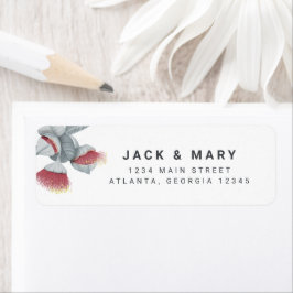 Minimalistisches botanisches Hochzeitstil