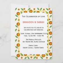 Minimalistisches Botanisches mit Orangenblüten