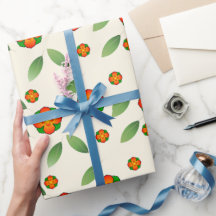 Minimalistisches Botanisches mit Orangenblüten