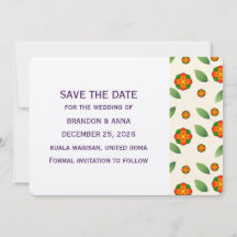 Minimalistisches Botanisches mit Orangenblüten