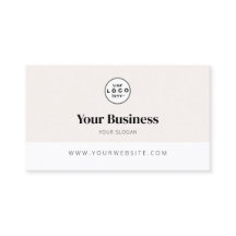 Minimalistisches Branding für Unternehmen
