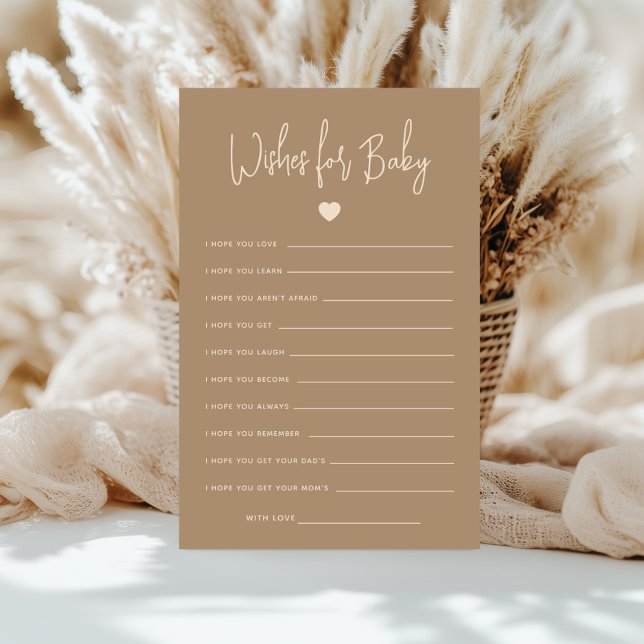 Minimalistisches braunes Geschlecht offenbart Wüns (Von Creator hochgeladen)