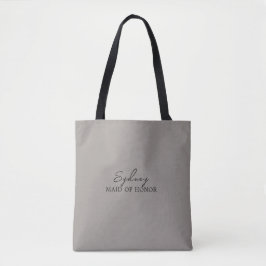 Minimalistisches Brautparty Tasche