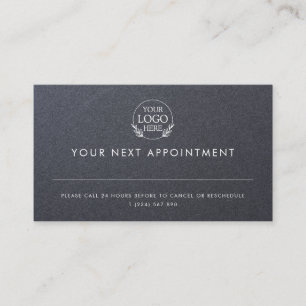 Minimalistisches Business Design mit benutzerdefin Terminkarte