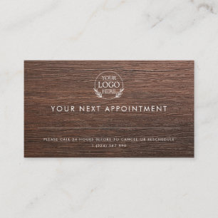 Minimalistisches Business Design mit benutzerdefin Terminkarte