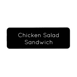 Minimalistisches Catering-Essen Mahlzeitenvorberei
