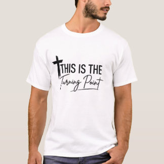 Minimalistisches christliches Kreuz - Dies ist der T-Shirt