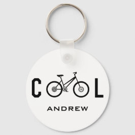Minimalistisches Cooles Fahrrad-Geschenk Schlüsselanhänger