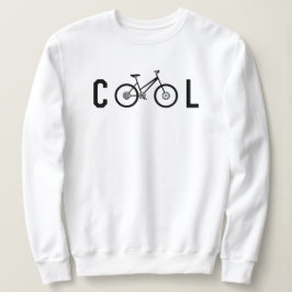 Minimalistisches Cooles Fahrrad-Geschenk Sweatshirt