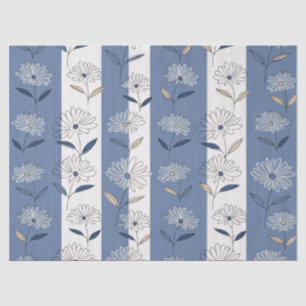 Minimalistisches Daisy-Blumenmuster (1) Seidenpapier
