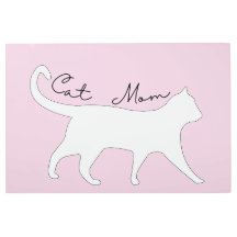 Minimalistisches Design der Cat-Mama