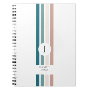 Minimalistisches Design in Pastellfarben Notizblock