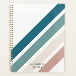 Minimalistisches Design in Pastellfarben Planer