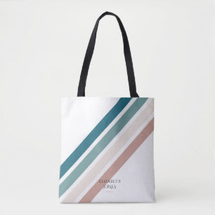 Minimalistisches Design in Pastellfarben Tasche