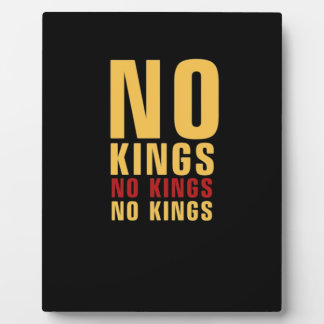 Minimalistisches Design Keine Könige Rebellisch Ke Fotoplatte