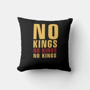 Minimalistisches Design Keine Könige Rebellisch Ke Kissen