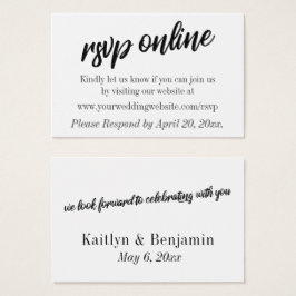 Minimalistisches Design, UAWG Online-Hochzeitsszen