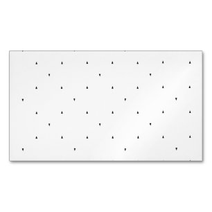 Minimalistisches Dreieck-Muster-Aktenordner-Set Magnetische Visitenkarte