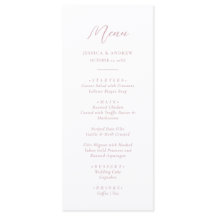 Minimalistisches Dusty Pink & White Simple Wedding