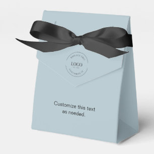Minimalistisches einfaches Business-Event-Logo Geschenkschachtel