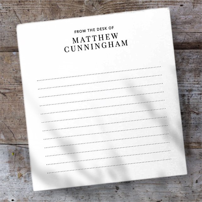 Minimalistisches Einfaches Elegantes Modernes Indi Notizblock (Von Creator hochgeladen)