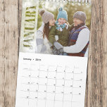 Minimalistisches einfaches Foto Monate Coole Typog Kalender<br><div class="desc">Dieses Design zeichnet sich durch moderne,  minimalistisch-einfache,  2023 erstellen Sie Ihr Foto,  Fotografie Vollblutvorlage,  mit weißem Überdruck Blockschrift, 2023 Volljahresspirale,  schlicht-modern minimalistisch elegant, 2023 einfache Planer,  ein stilvolles trendiges Foto Layout,  ein monatliches Foto Kalender,  Zuhause oder Bürogeschenk Idee</div>
