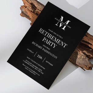 Minimalistisches einfaches Party für die Altersver Einladung