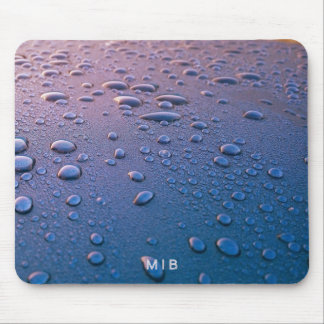 Minimalistisches einfaches zweistelliges Monogramm Mousepad