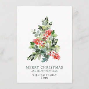 Minimalistisches Elegantes Pine Tree Weihnachten G