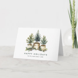 Minimalistisches Elegantes Pine Tree Weihnachten G