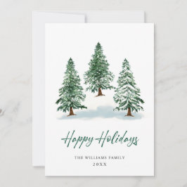 Minimalistisches Elegantes Pine Tree Weihnachten G