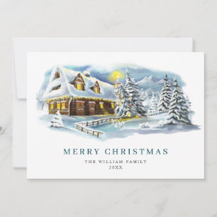 Minimalistisches Elegantes Pine Tree Weihnachten G