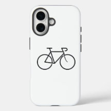Minimalistisches Fahrraddesign Telefongehäuse