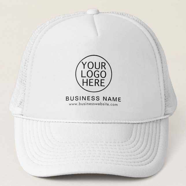Minimalistisches Firmenlogo für moderne Unternehme Truckerkappe (Vorderseite)