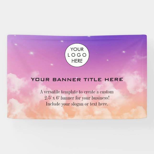 Minimalistisches Firmenlogo Modernes berufliches E Banner (Horizontal)