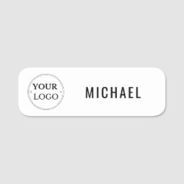 Minimalistisches Firmenlogo Namensschild