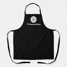 Minimalistisches Firmenlogo Schürze
