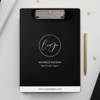 Minimalistisches Firmenlogo - Schwarzweißwerbung