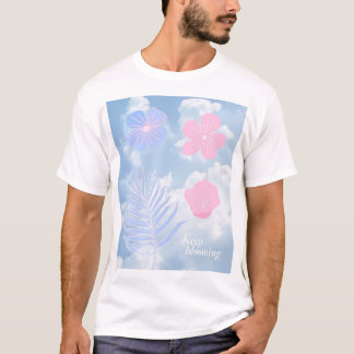 Minimalistisches florales Design – Botanisches Äst T-Shirt